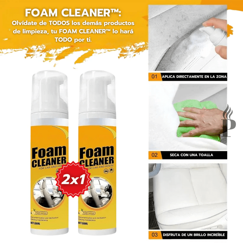 Foam Cleaner™ - Espuma Limpiadora Profesional Multiusos - Mundo Paraguayo