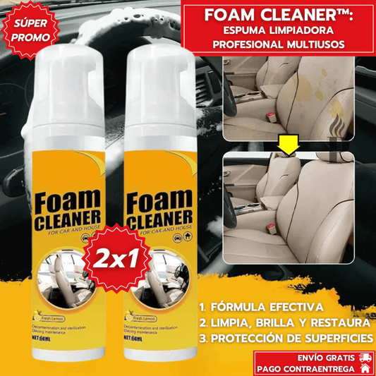 Foam Cleaner™ - Espuma Limpiadora Profesional Multiusos - Mundo Paraguayo