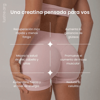 Lustre - Creatina para mujeres - Mundo Paraguayo