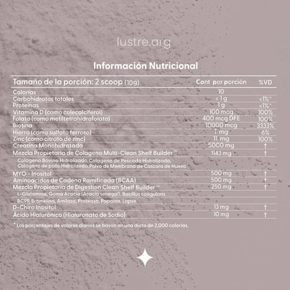 Lustre - Creatina para mujeres - Mundo Paraguayo