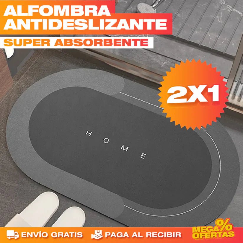 SUPER ALFOMBRA ABSORBENTE - PAGA 1 Y LLEVAS 2! 🎁 - Mundo Paraguayo